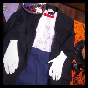 Homemade Mary Poppins costume